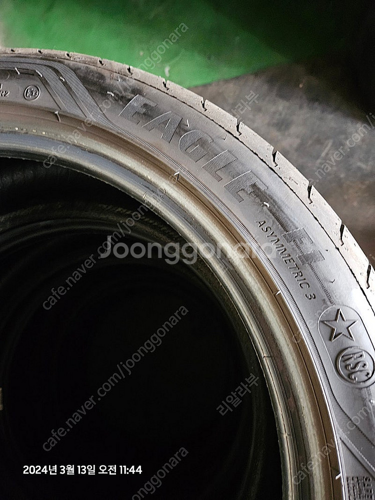 BMW 320i MSP 런플랫 타이어 세트 판매--1